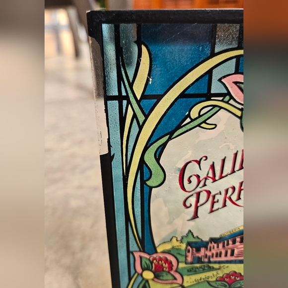 Vintage 1976 California Perfume Company Stained Glass Advertising Panels, Victor - Picture 6 of 10